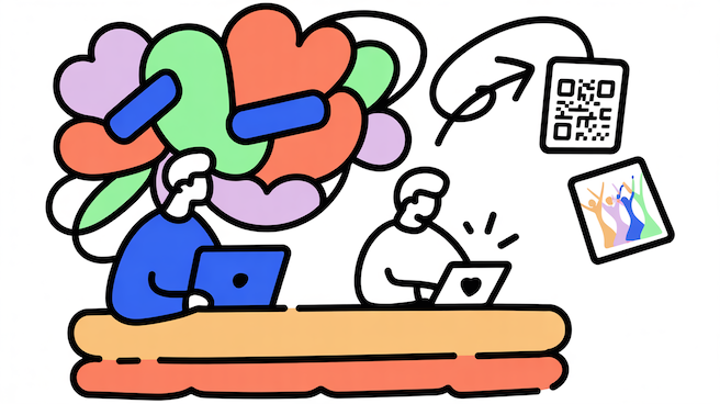 Why I created QuickR.one? illustration